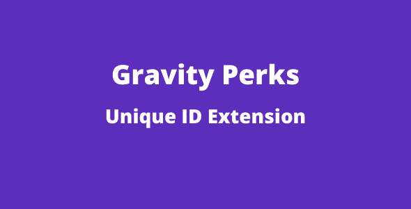 Gravity Perks Unique ID GPL - Image 1