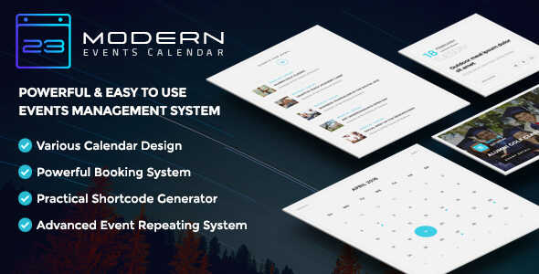 Modern Events Calendar GPL - Image 1