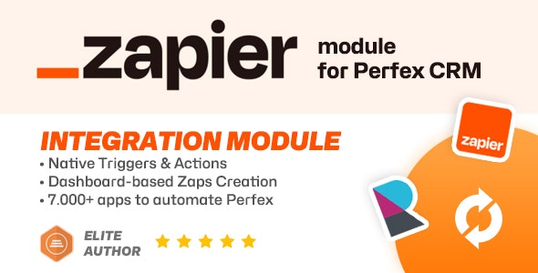 Zapier module for Perfex CRM GPL - Image 1